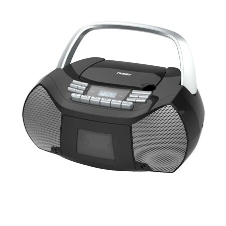 Naxa Portable CD Cassette Boombox, NPB268 NPB268